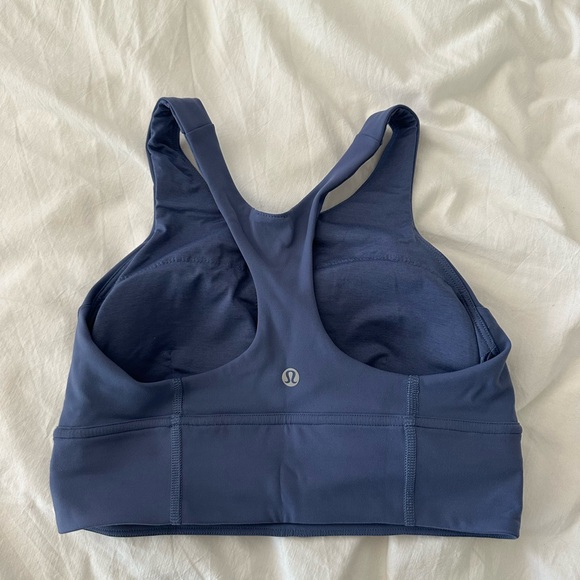 Lululemon Wunder Train Longline Bra, water drop, size 6 - Picture 4 of 7